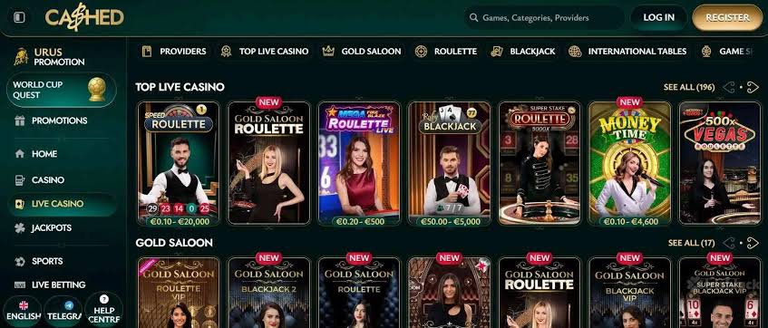 Cashed Casino Games