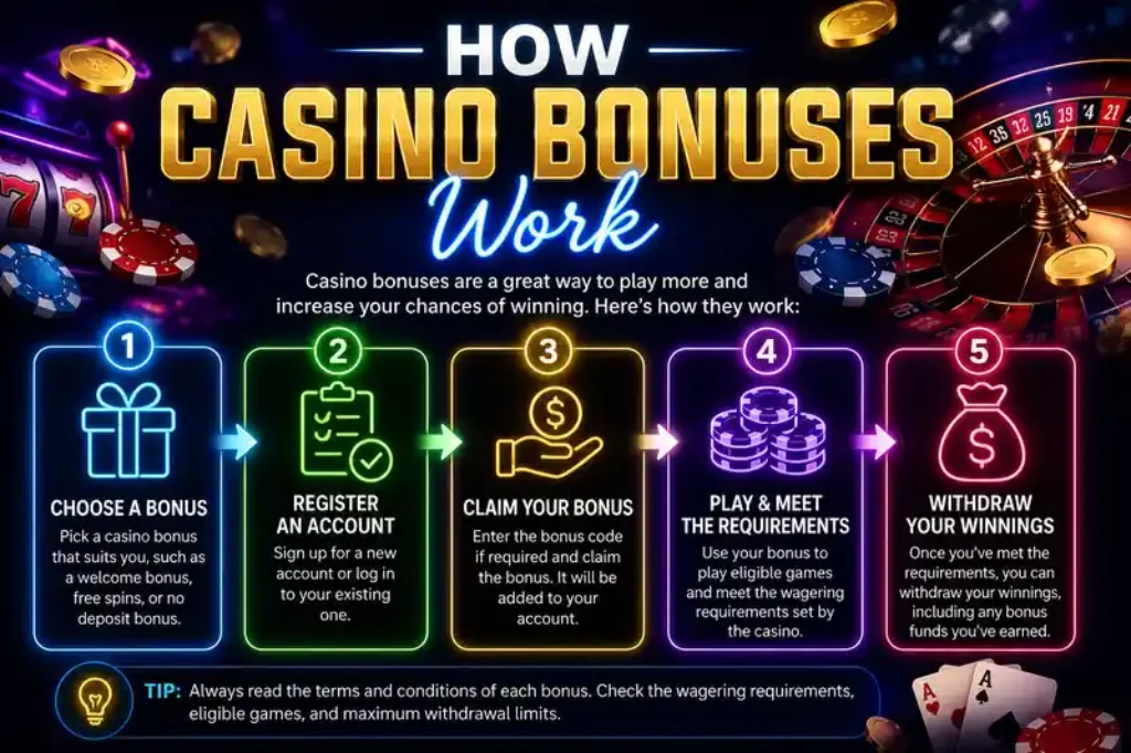 Online Casino Bonuses Explained